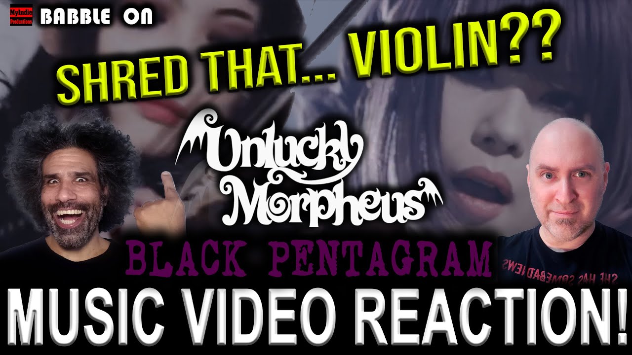 FIRST-TIME REACTION: UNLUCKY MORPHEUS - BLACK PENTAGRAM (Live) Reaction (Japanese Metal) #violin 🔥🔥🔥