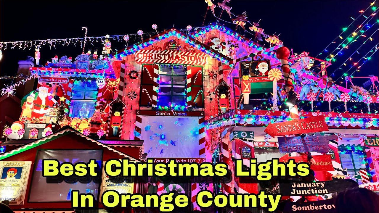 Best Christmas Lights ever-Holiday Decorating Contest Winners 2024-Orange County-California-USA