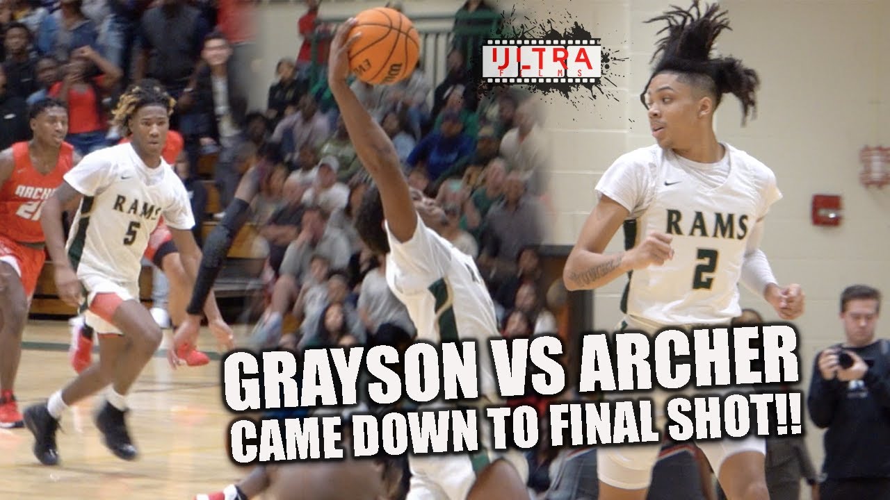 THIS RIVALRY GAME CAME DOWN TO THE LAST SHOT!! | Grayson vs Archer