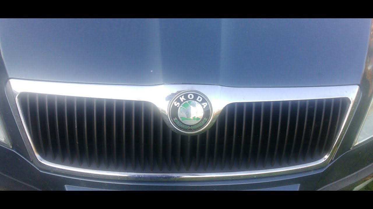 Wymiana atrapy grilla Skoda Octavia II,How To Install Replace Front Grille Skoda Octavia II