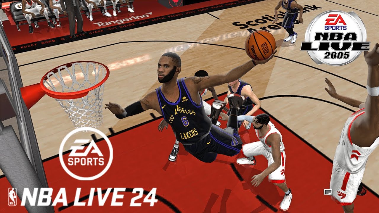 NBA LIVE 2024 | Mod for NBA Live 2005 | 1440p60