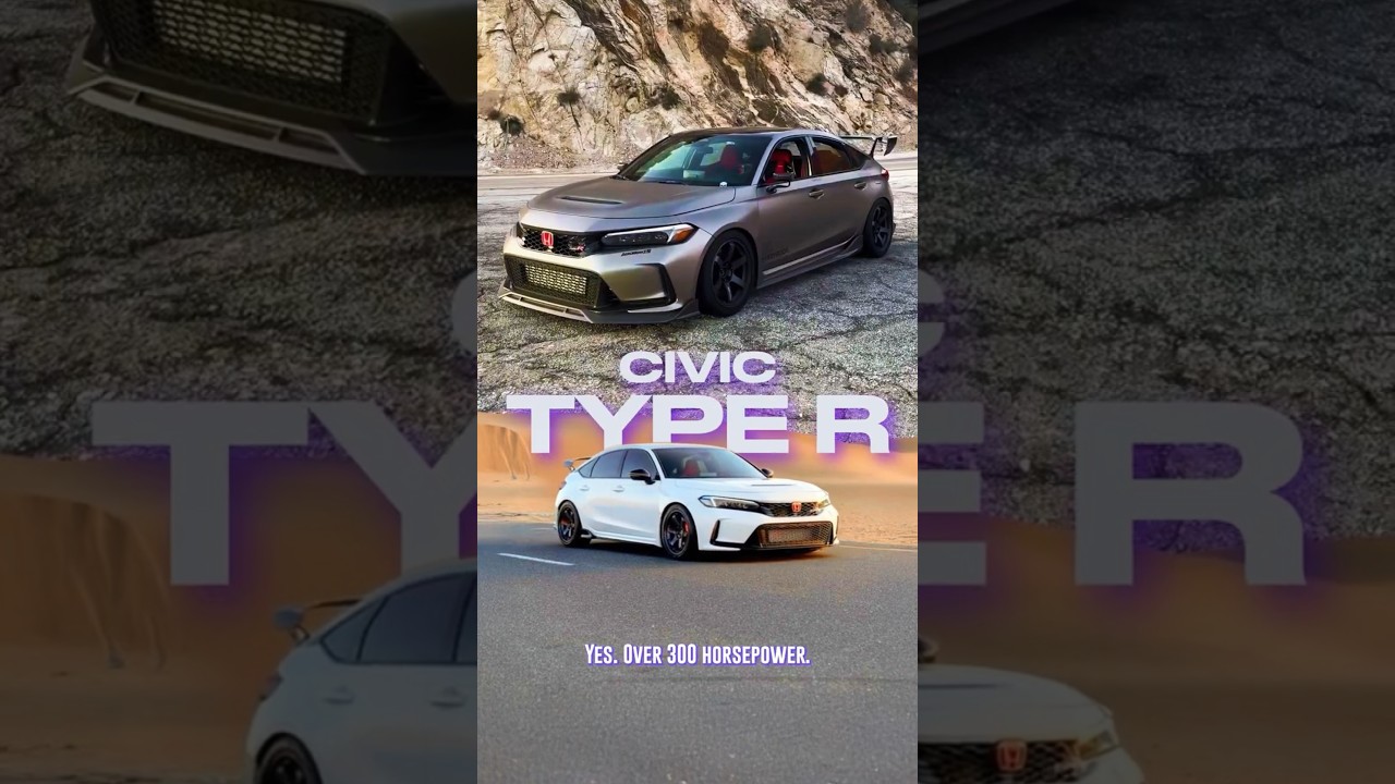 How the Civic Type R Makes 300+ HP FWD Work #civictyper  #fl5  #fk8 #k20 #honda #civic #vtec