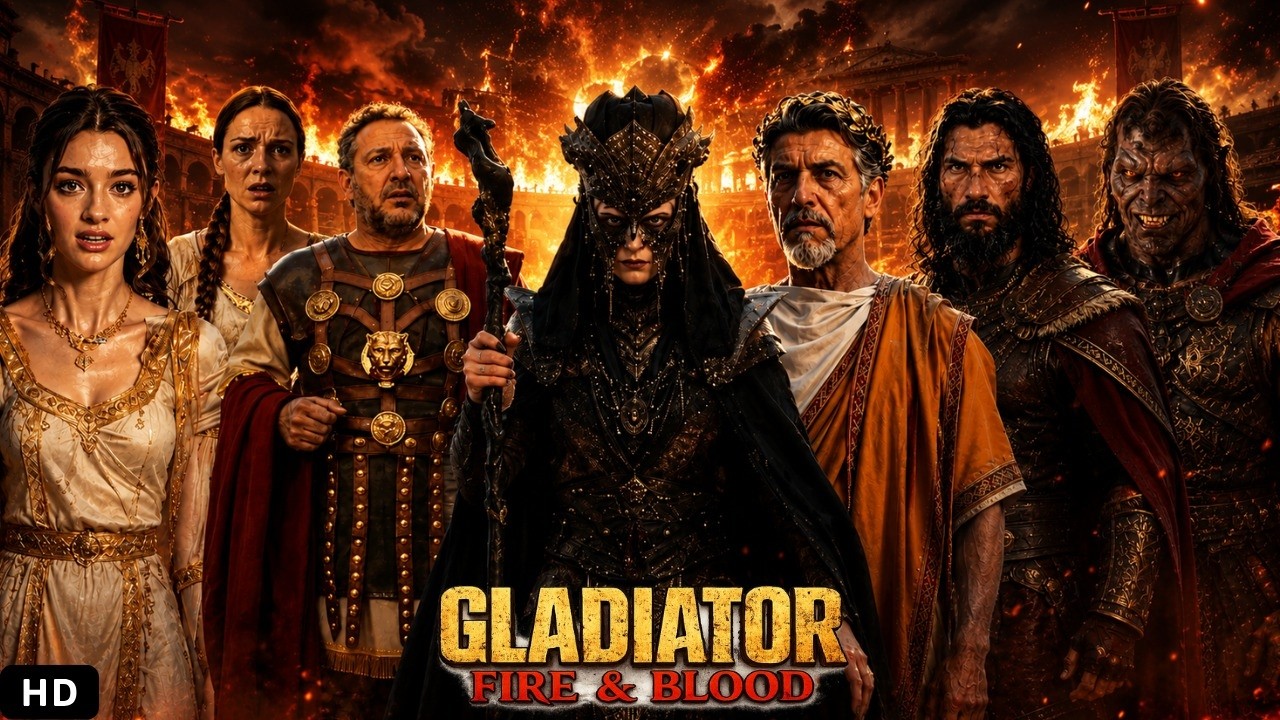 Gladiator Fire & Blood Full Movie Drama | Gladiator Fire & Blood Full Story Review & Facts Explained