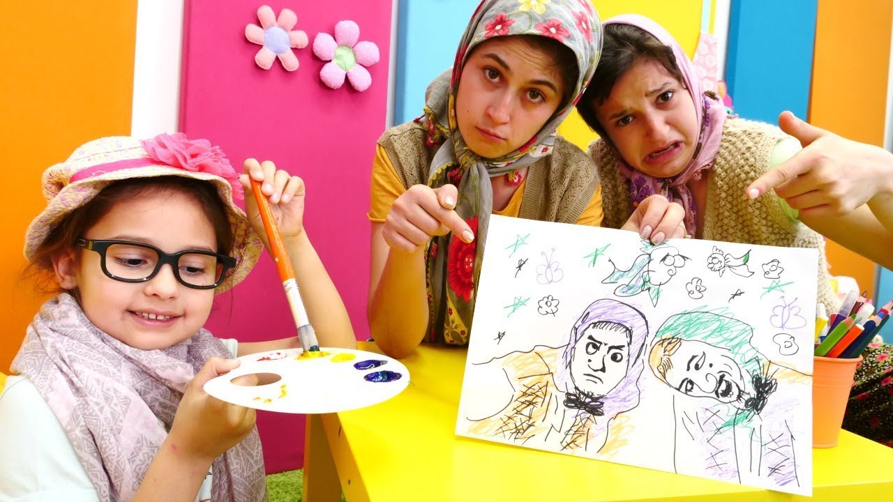 Fındık ailesi. Selin ressam olmaya hayal ediyor
