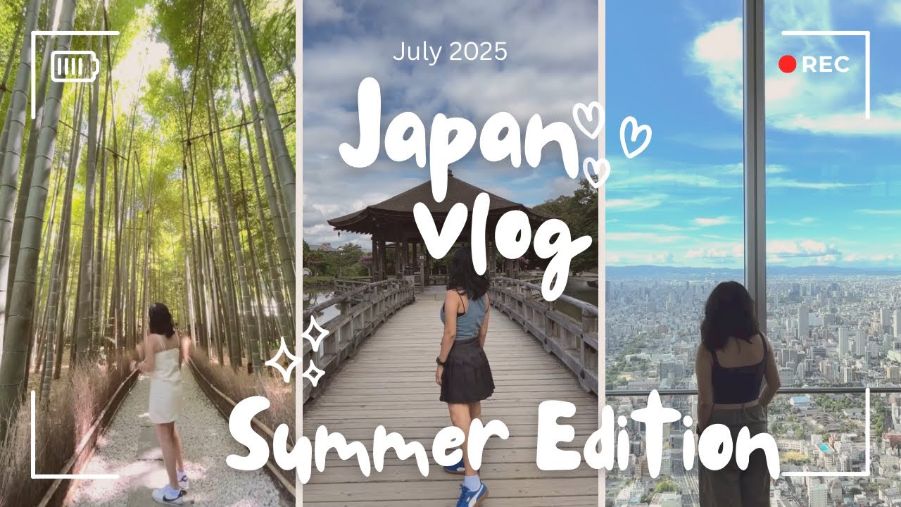 Japan Summer Vlog 🇯🇵 | July 2025