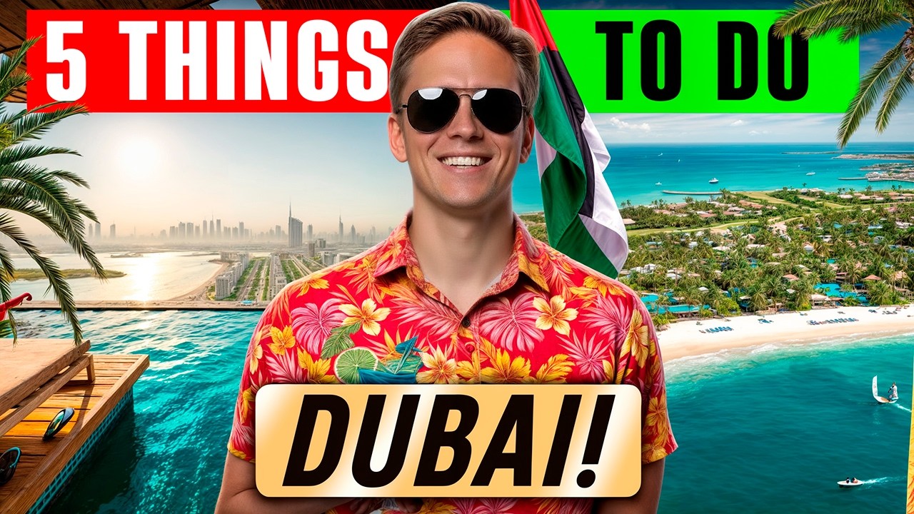5 Things To Do in Dubai – PART 2 | Experiences Europeans Love, Not Tourist Traps