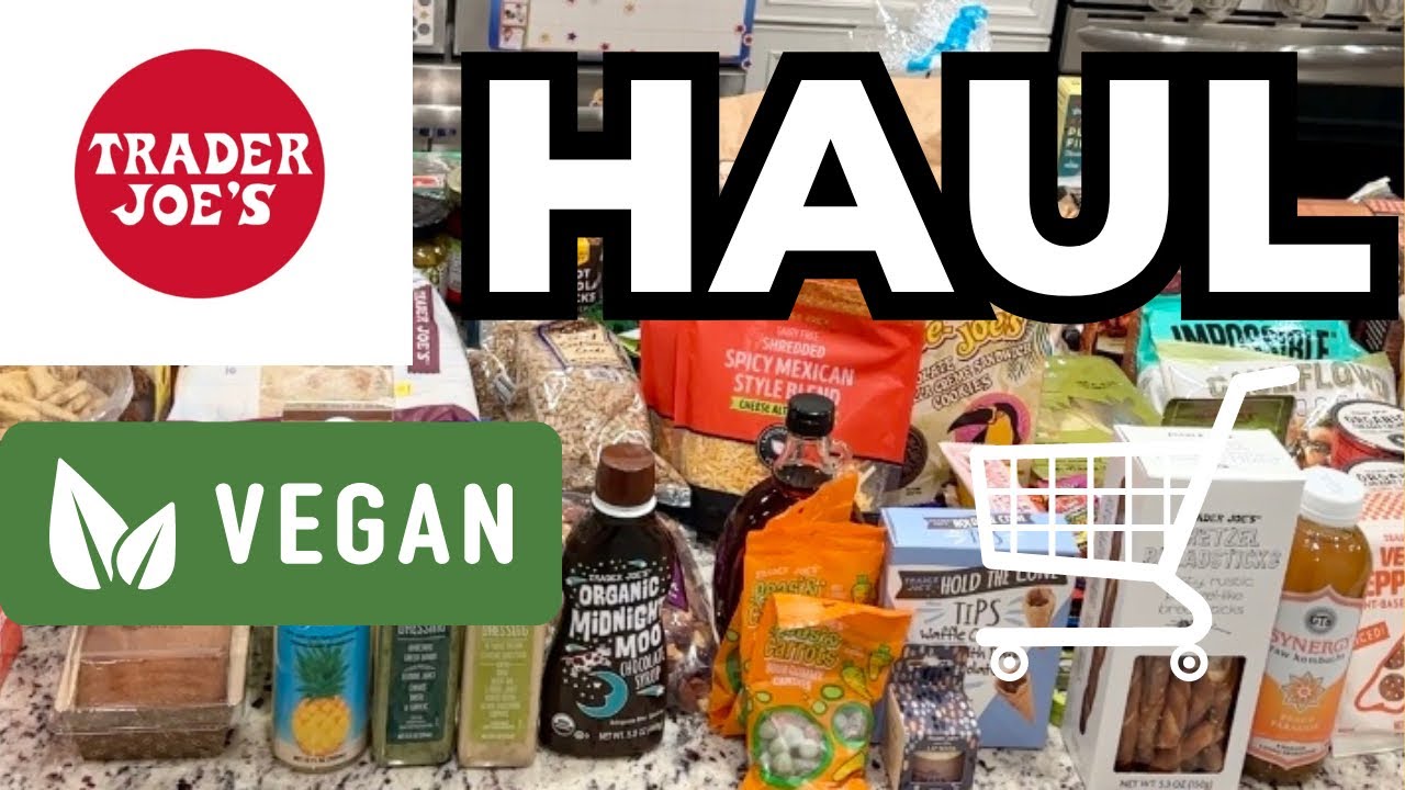 VEGAN TRADER JOE’S HAUL WITH PRICES MARCH 2024