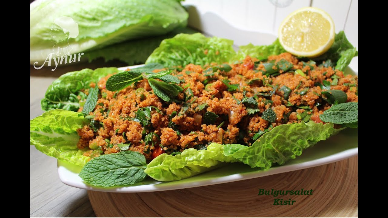 Bulgursalat- VEGAN-En lezzetli kisir nasil yapilir?