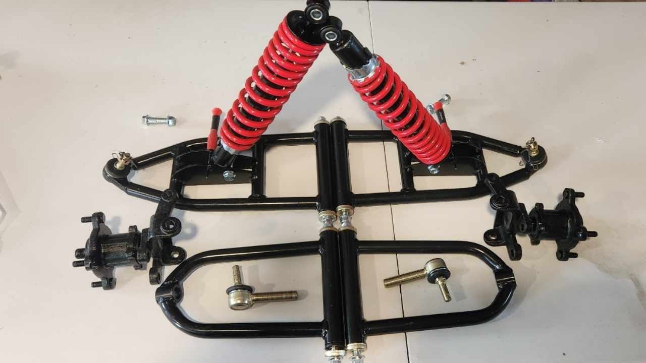 340mm Amazon Upper & Lower Swingarm & Suspension Shock Kit Unboxing