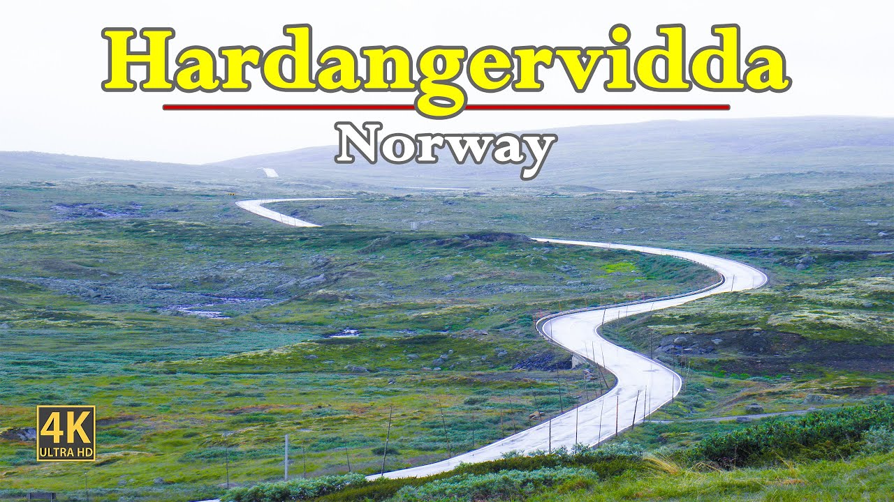 Hardangervidda In Norway 🇳🇴 | Scenic Road Trip In Stunning 4K