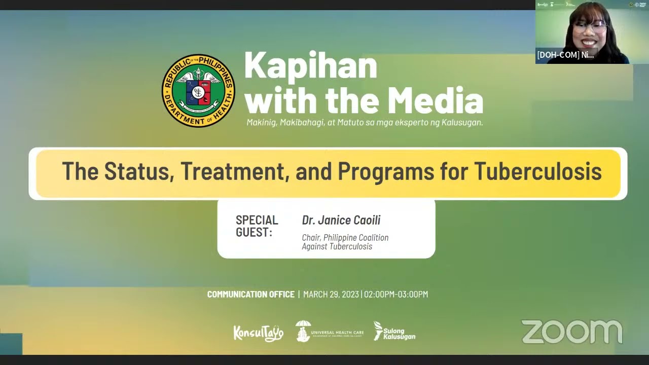DOH #MediaSolusyon Kapihan with Media Partners | 3-29-2023