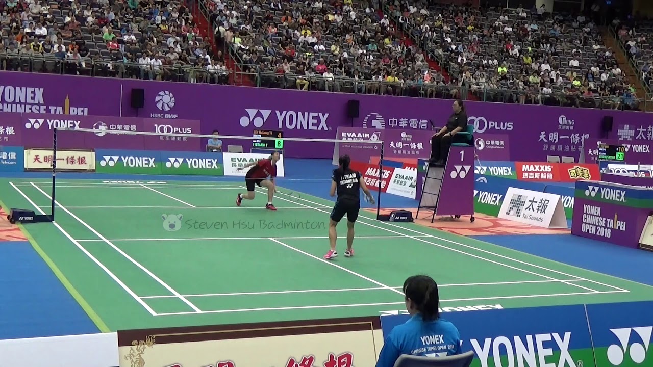 20181003Taipei Open WS Fitriani FITRIANI (INA) vs LIN Hsiang Ti (TPE)1-2