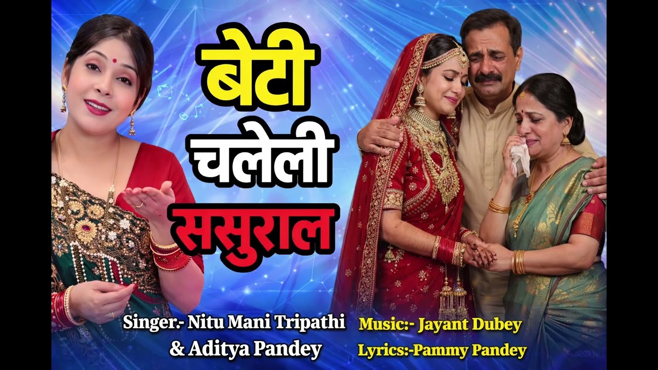 #video`| बेटी चलेली ससुराल | Nitu Mani | Aditya Pandey | बेटी बिदाई गीत 2026