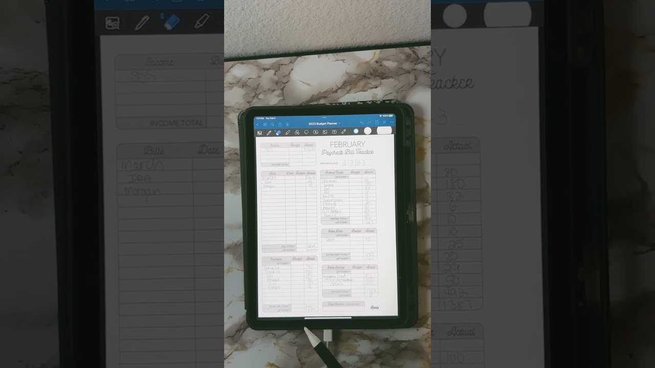 Week 1 of February paycheck budget #budget2023 #budgetbypaycheck #cashbudget #budgetwithme