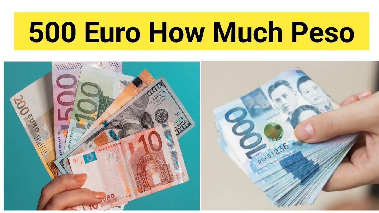 500 Euro to Philippines Peso Exchange Rate Today | 100 Euro How Much Philippines Currency
