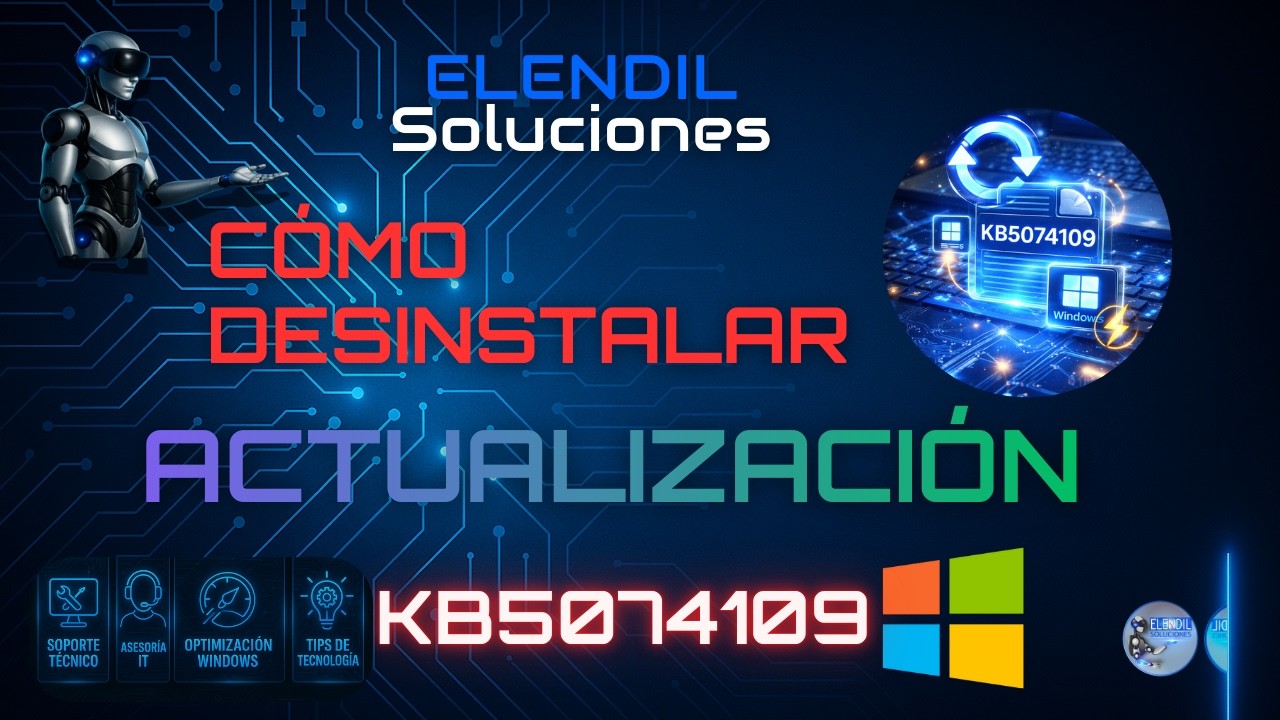 🧩 KB5074109 en Windows 11: cuando una actualización rompe el sistema