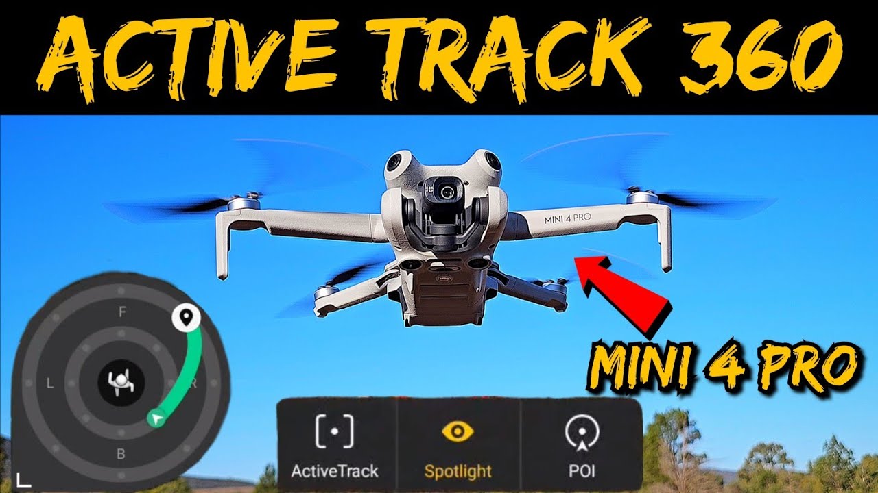 MINI 4 PRO — ПОЛНОЕ руководство по Active Track