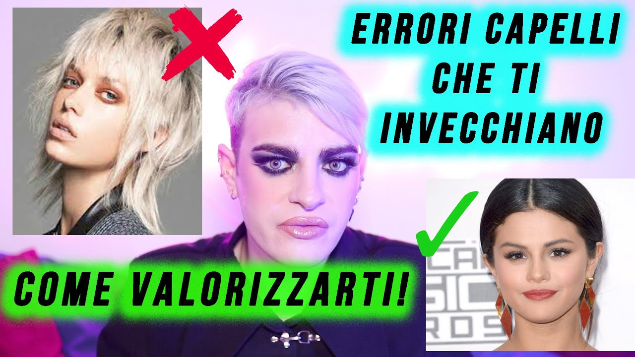 ERRORI CAPELLI CHE TI INVECCHIANO! QUALE TAGLIO SCEGLIERE? || NIKOOOLASH