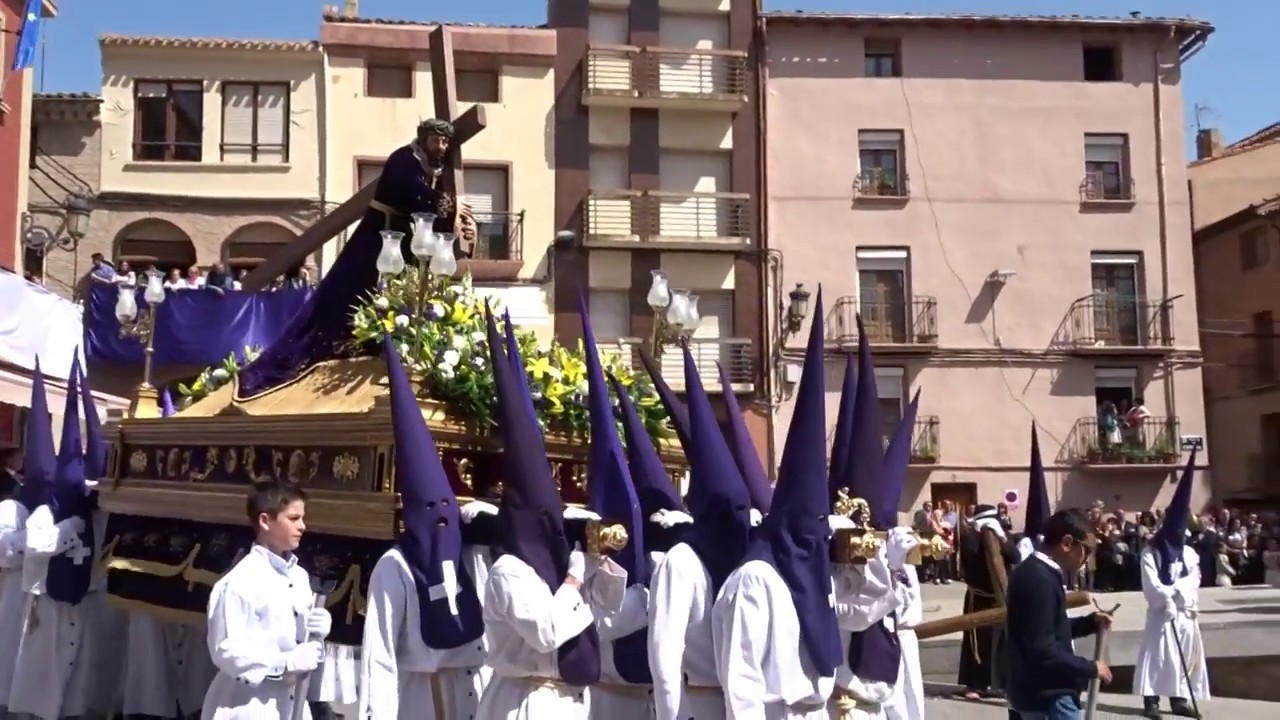 SEMANA SANTA EN AUTOL (LA RIOJA 2017 PROCESION DEL ENCUENTRO