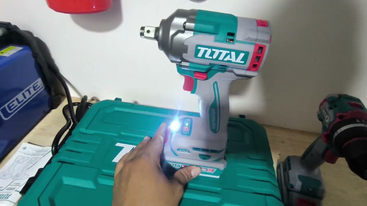 COMBO TOTAL llave impacto 400Nm/taladro percutor 66Nm