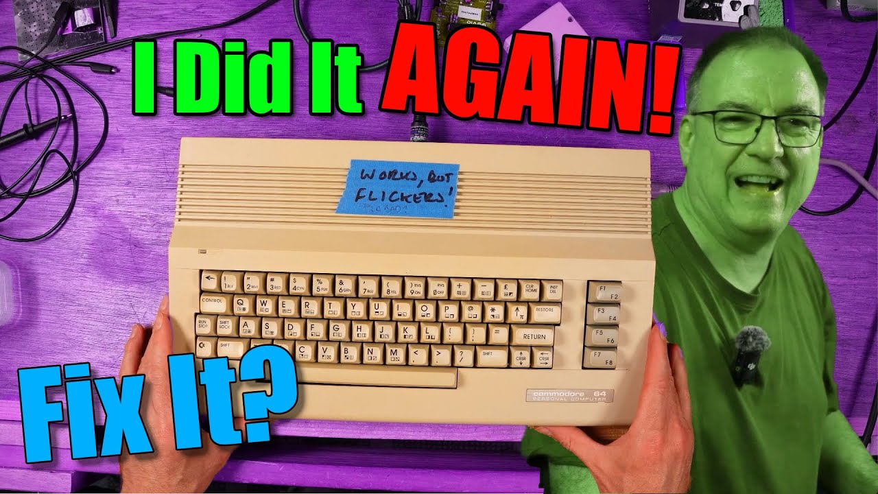 Что я делаю?! Ремонт C64 4 из 5 &mdash; В этот раз я действительно облажался