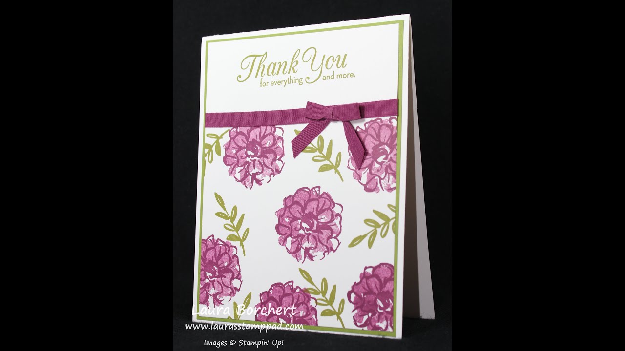Stampin' Up What I Love Sale-A-Bration Stamp Set - Laura's Stamp Pad