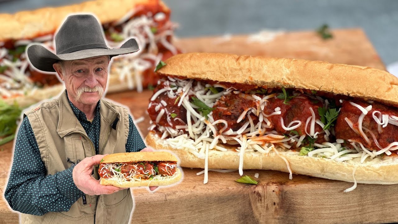 Cheesy Meatball Sub Sandwiches with Easy Homemade Marinara Sauce