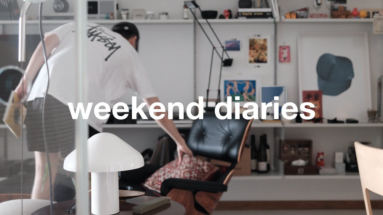 living alone in singapore, staying in with my favourite magazines | weekend diaries