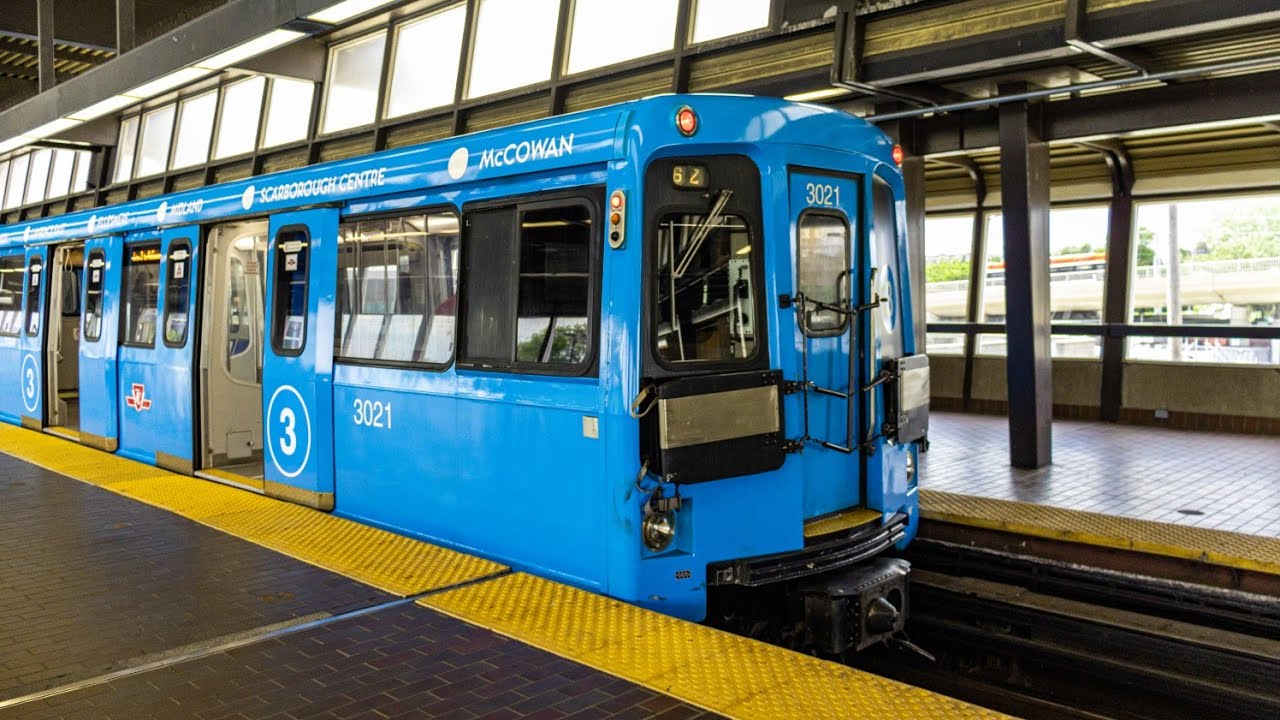 [Toronto Subway] Subway Ride On Line 3 (Scarborough Rapid Transit) From Kennedy To McCowan