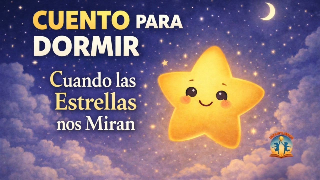 Cuento para Dormir 🌙 Cuando las Estrellas Nos Miran | Historia Infantil Relajante