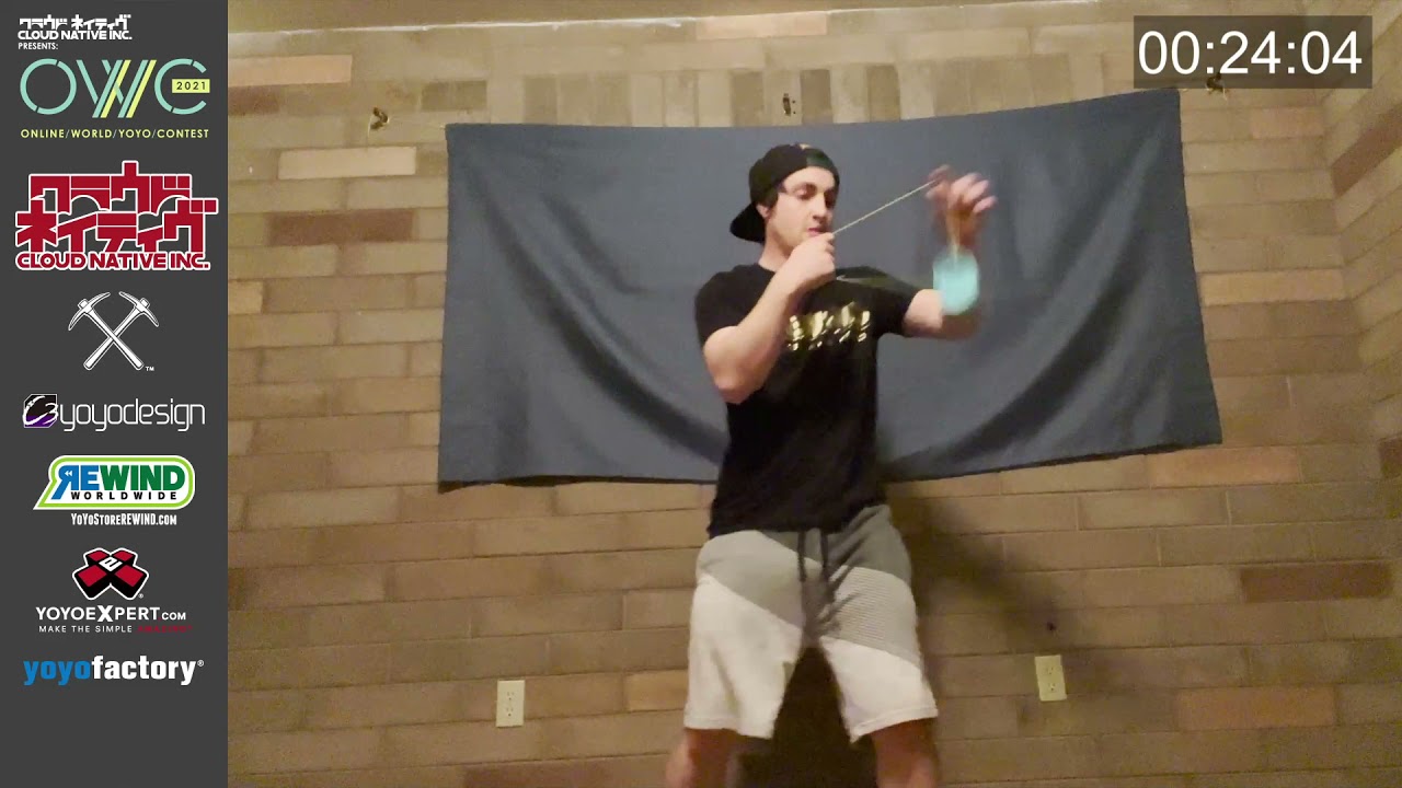 [OWYYC2021] 4A Prelim - Zac Rubino - ONLINE WORLD YOYO CONTEST 2021 Presented by Cloud Native Inc.