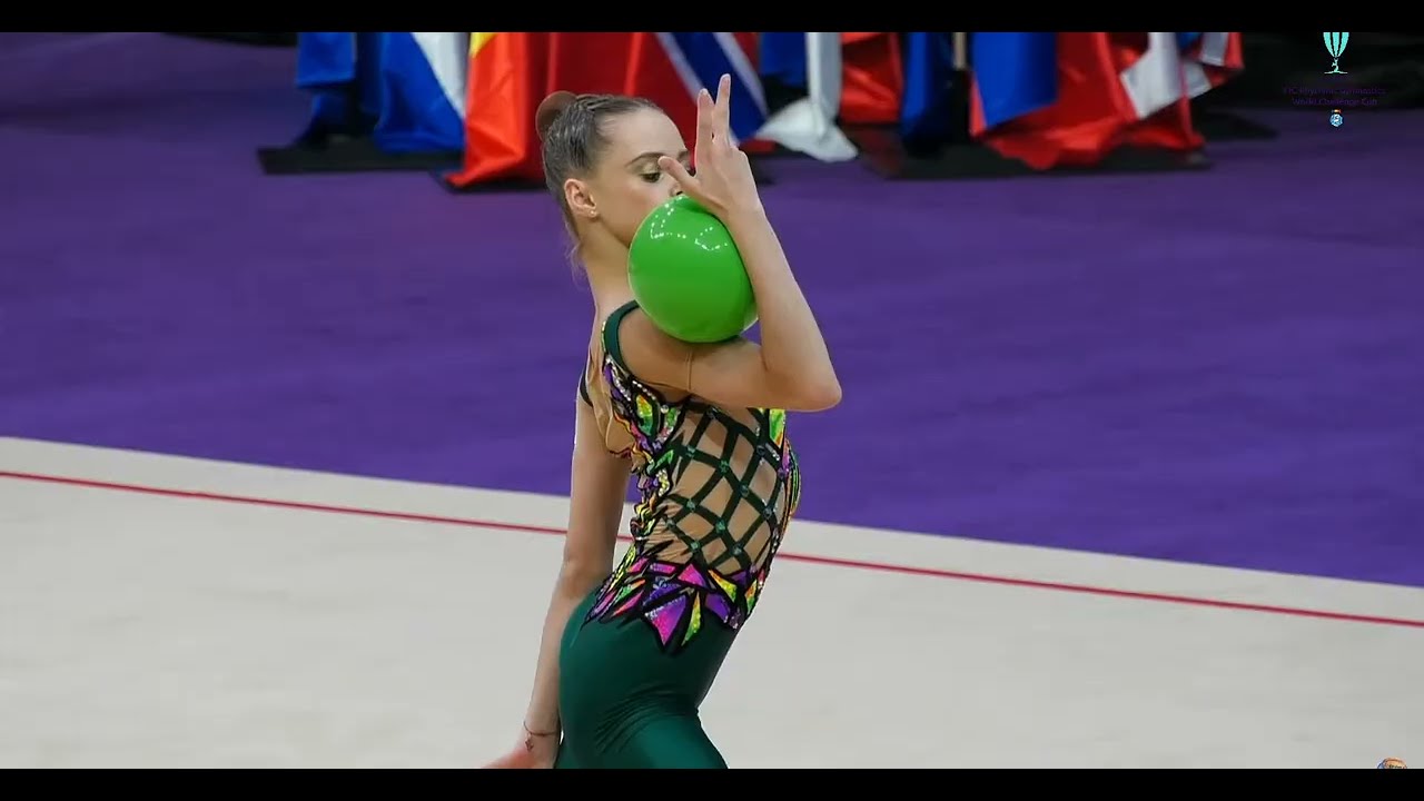 Taisiia Onofriichuk Ball Qual 29,550 - World Challenge Cup Cluj-Napoca 2025