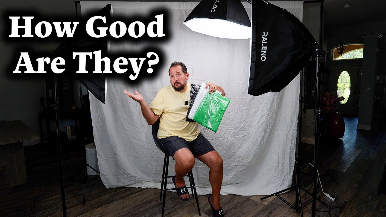 This $PRICE Lighting Kit MADE My Photos LOOK PROFESSIONAL! (RALENO PS100 Review)