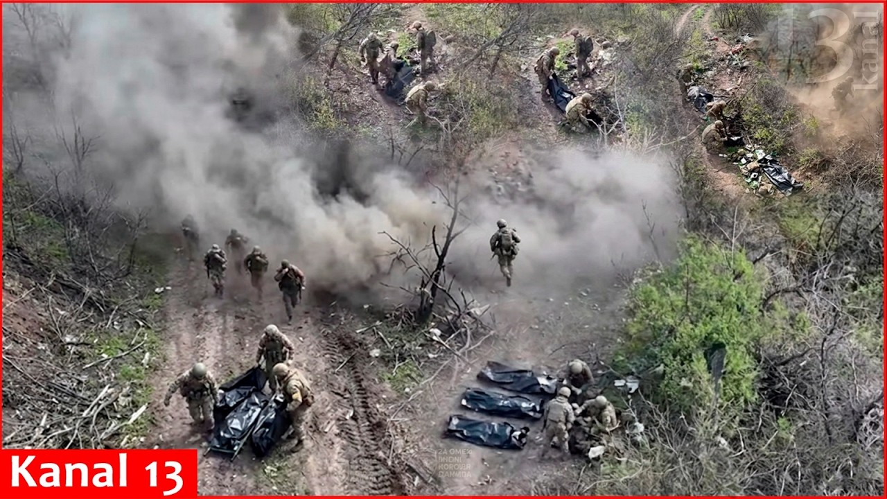 Русские убили собственных солдат, нарушив пасхальное перемирие и эвакуировав тела павших товарищей.