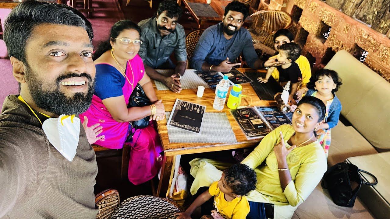 KERALA FULL MEALS 🥘 with My Family 🤤 Road Trip - Varkala to Trichy | DAN JR VLOGS