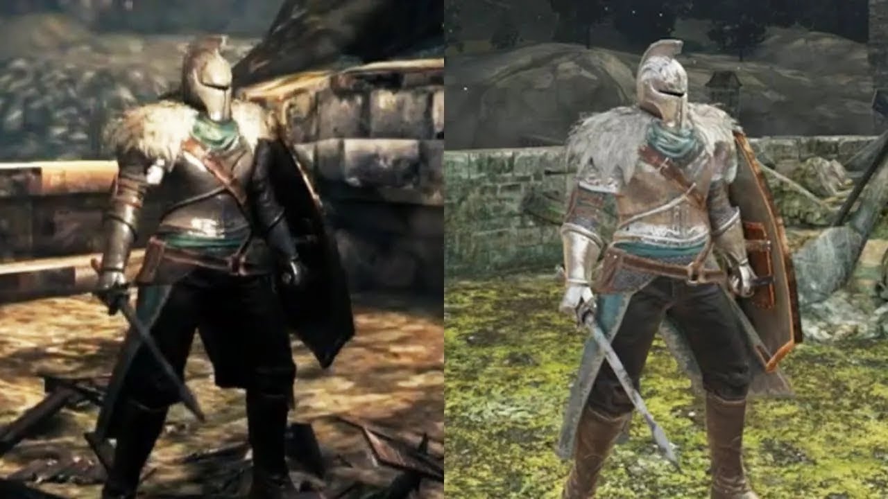 Сравнение понижений версии Dark Souls 2