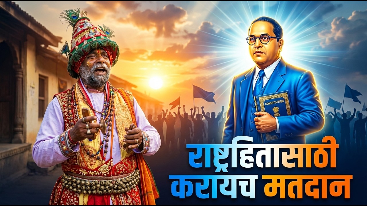 Rashtrahitasathi Karayche Matdan | Voting Awareness Marathi Song