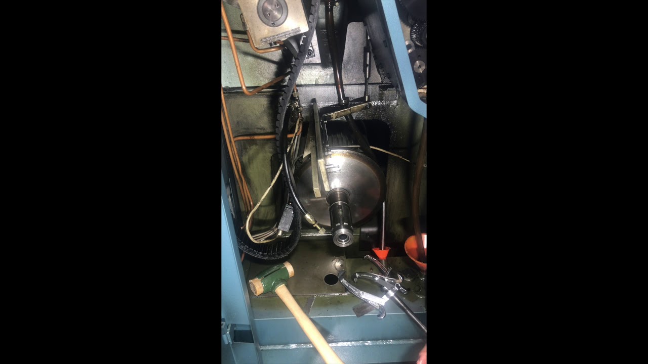 Lower variator rear needle bearings and cylinder on Cazeneuve HBX 360