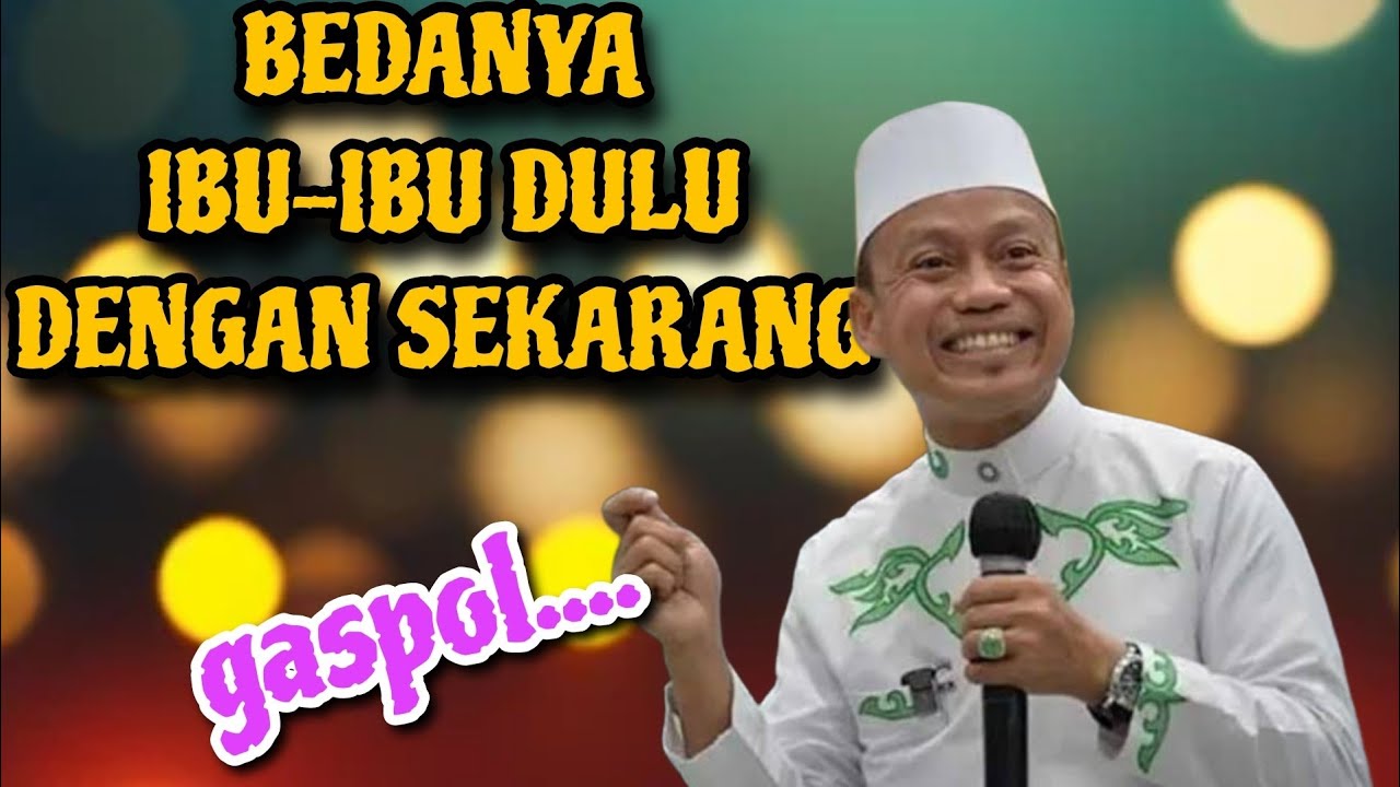 BEDANYA IBU-IBU DULU DENGAN SEKARANG | GASPOL...BIKIN NGAKAK BERJAMAAH