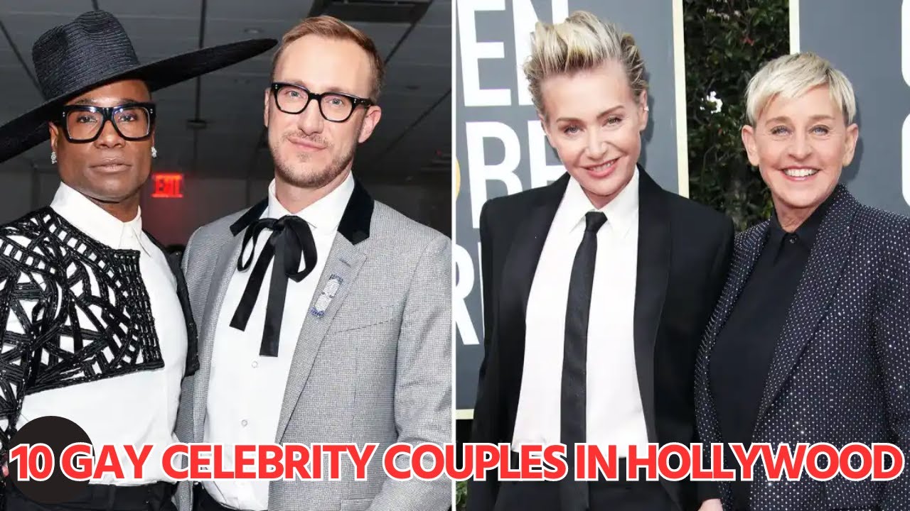 10 Gay Celebrity Couples in Hollywood