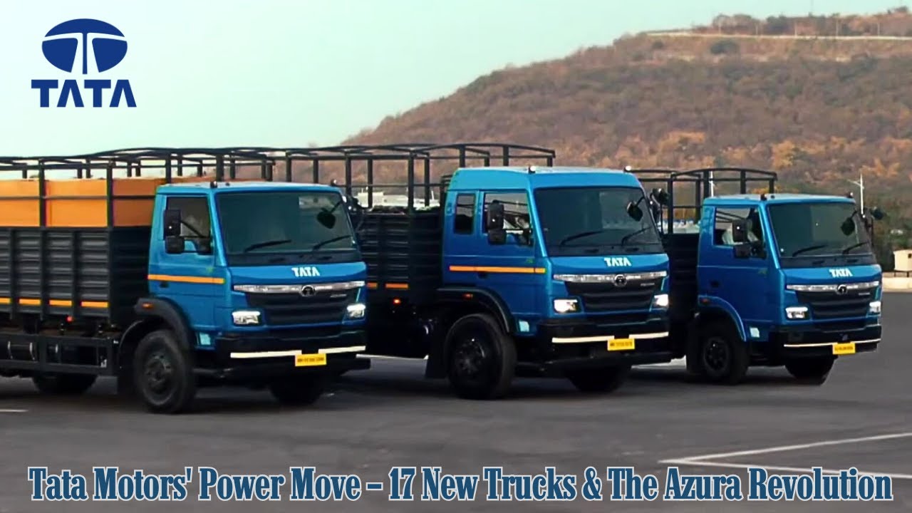 Мощный рывок Tata Motors &ndash; 17 новых грузовиков и революция Azura.
