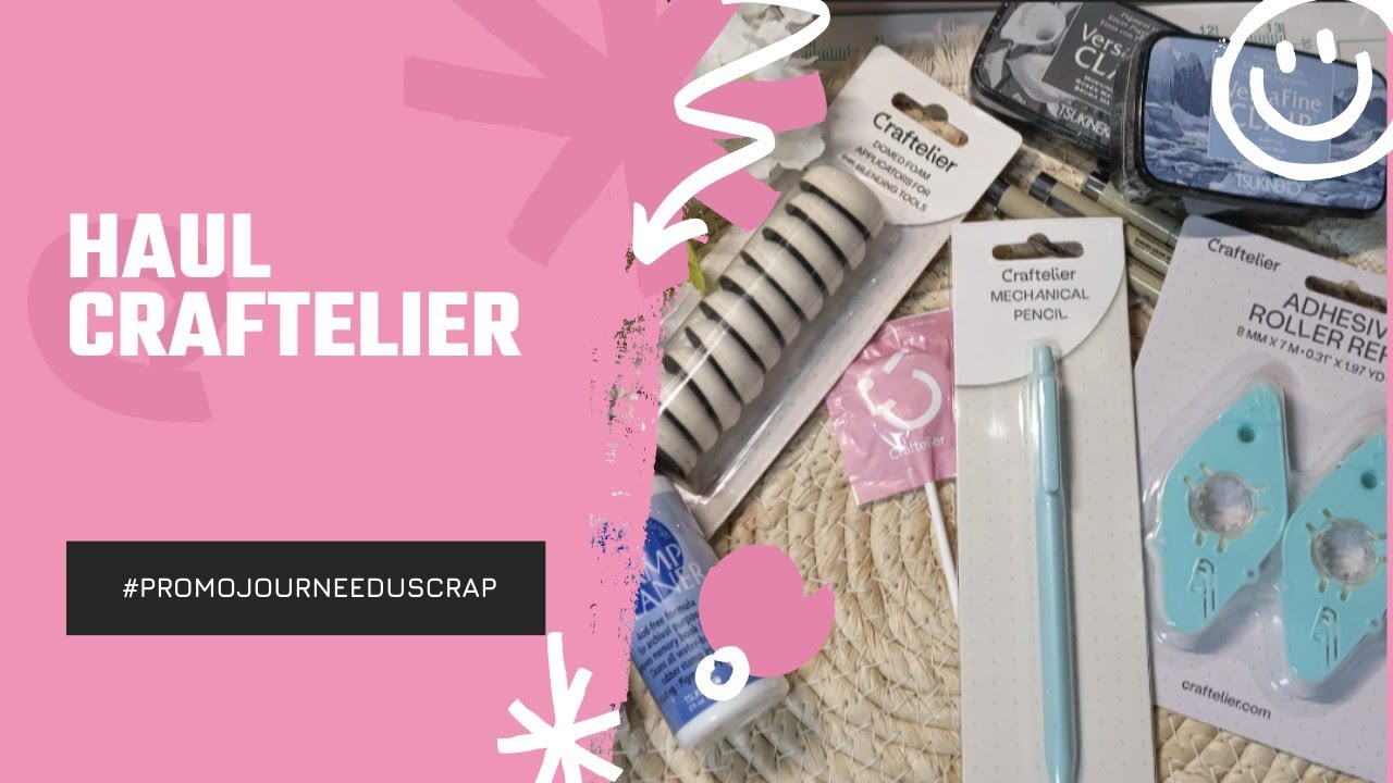 Haul Craftelier: du rangement, des consommables et une jolie collection 😍