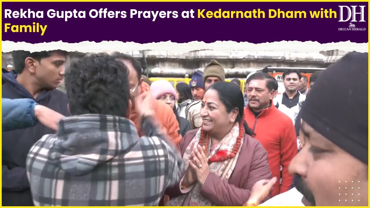 Rekha Gupta Offers Prayers at Kedarnath Dham with Family