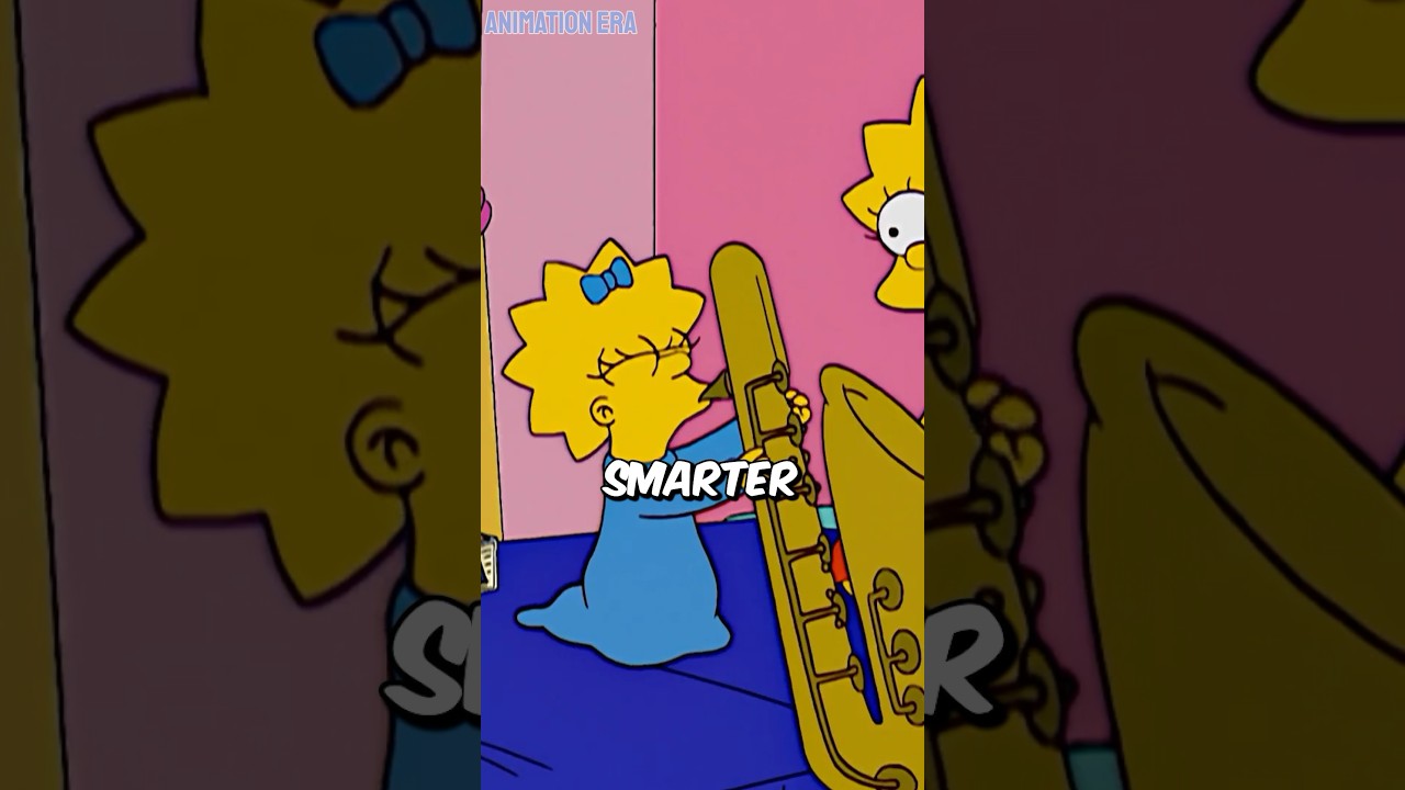 Maggie Is Smarter Than Lisa? #thesimpsons