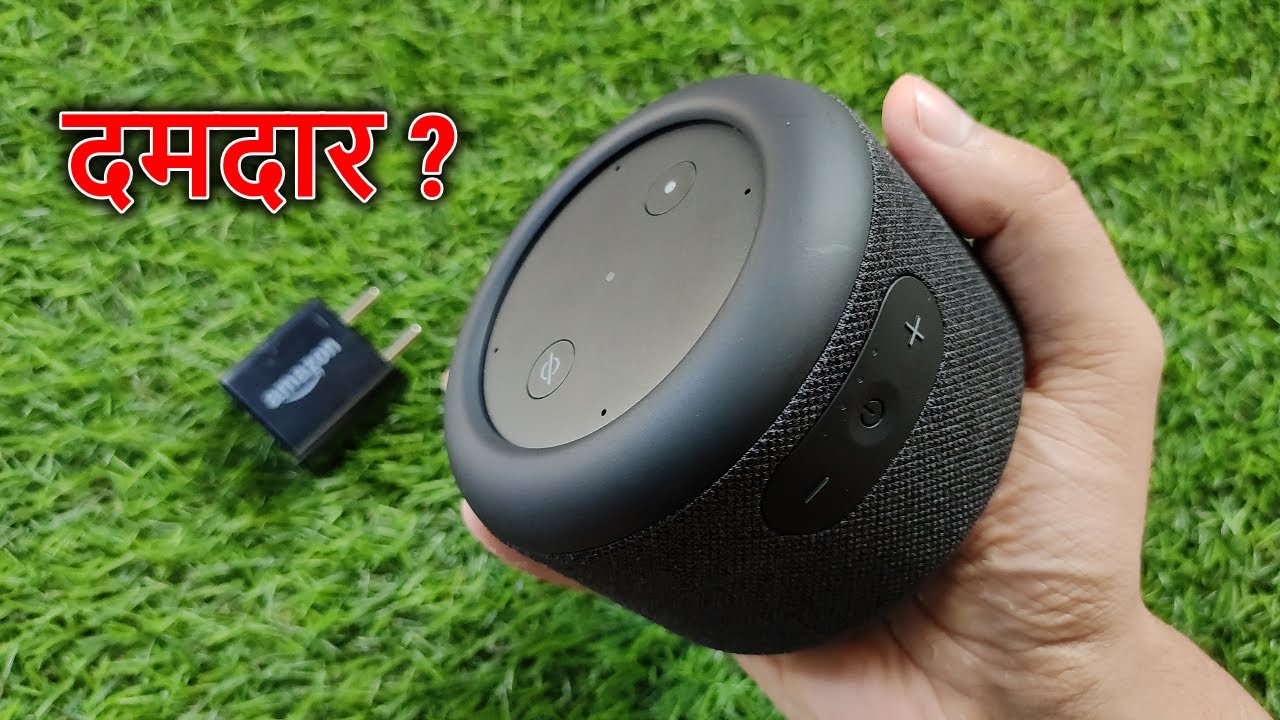 AMAZON Echo Input Portable Smart Speaker Edition | UNBOXING & REVIEW | Sound Test | Under Rs 5000