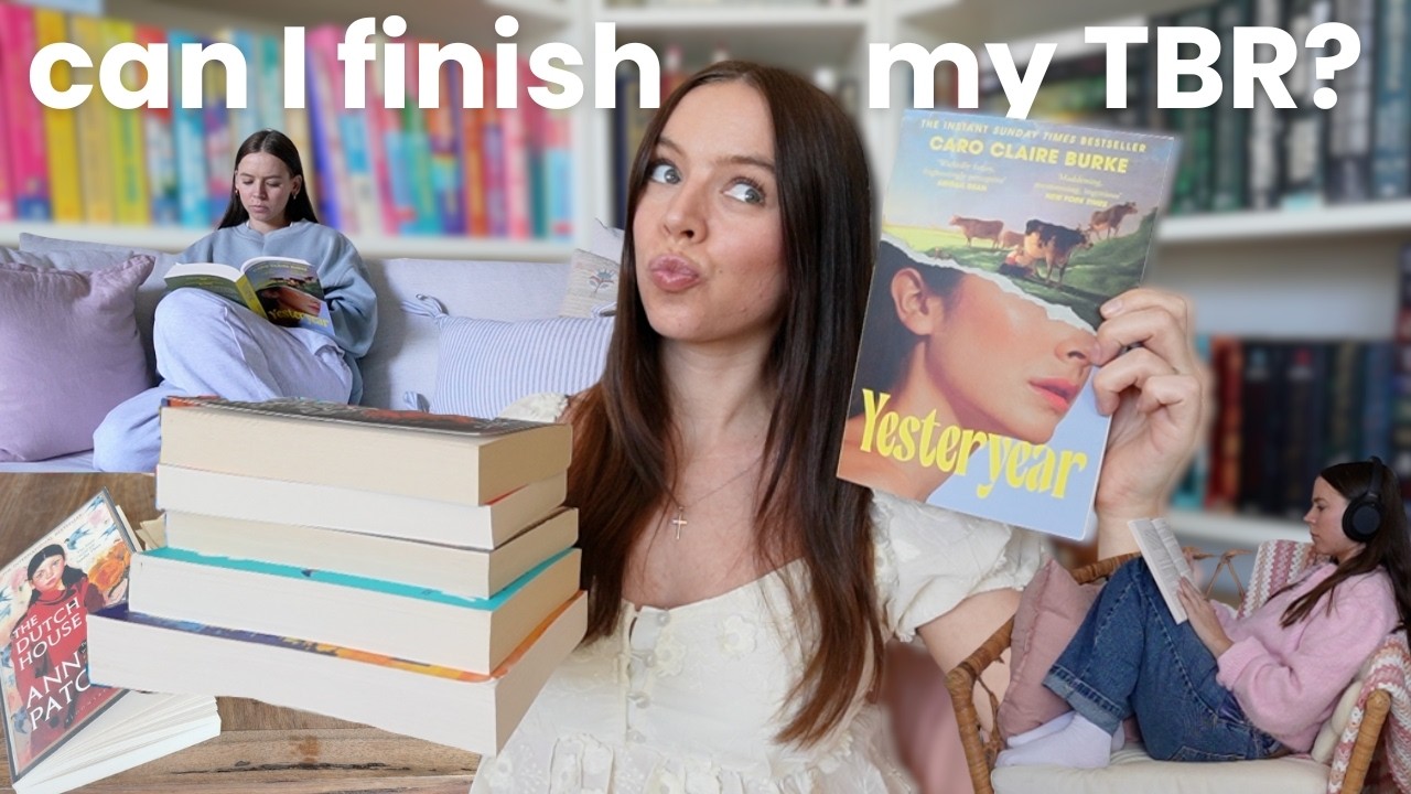 Смогу ли я прочитать всю свою книжную подборку на месяц за неделю?! *читательский влог*