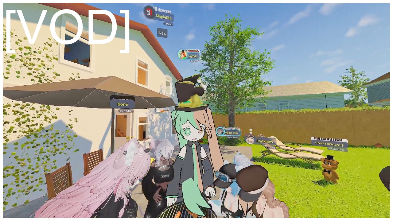 don't look in chat... VRChat [VOD]