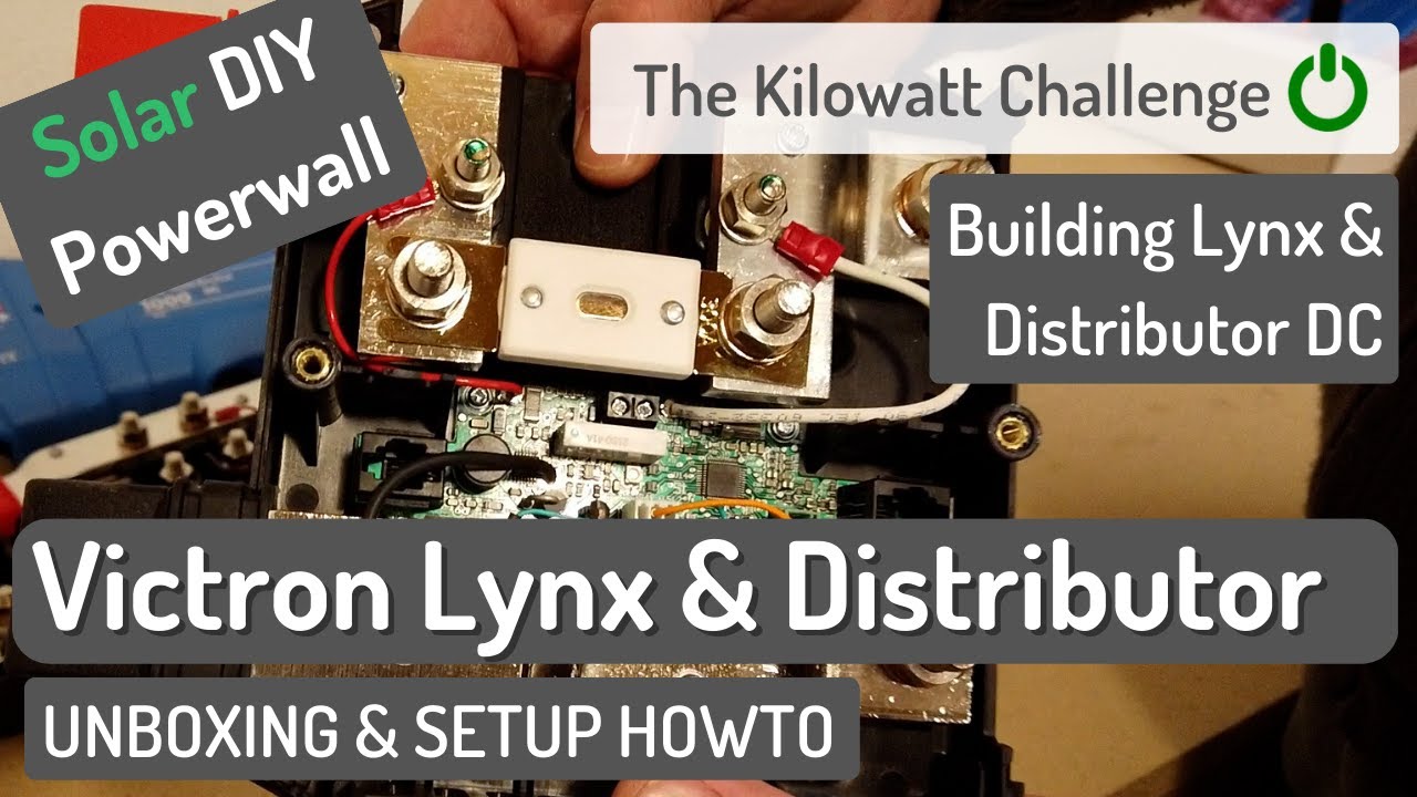 Unboxing the Victron Lynx Shunt & Distributor 1000Amp Busbar & How To Connect Them