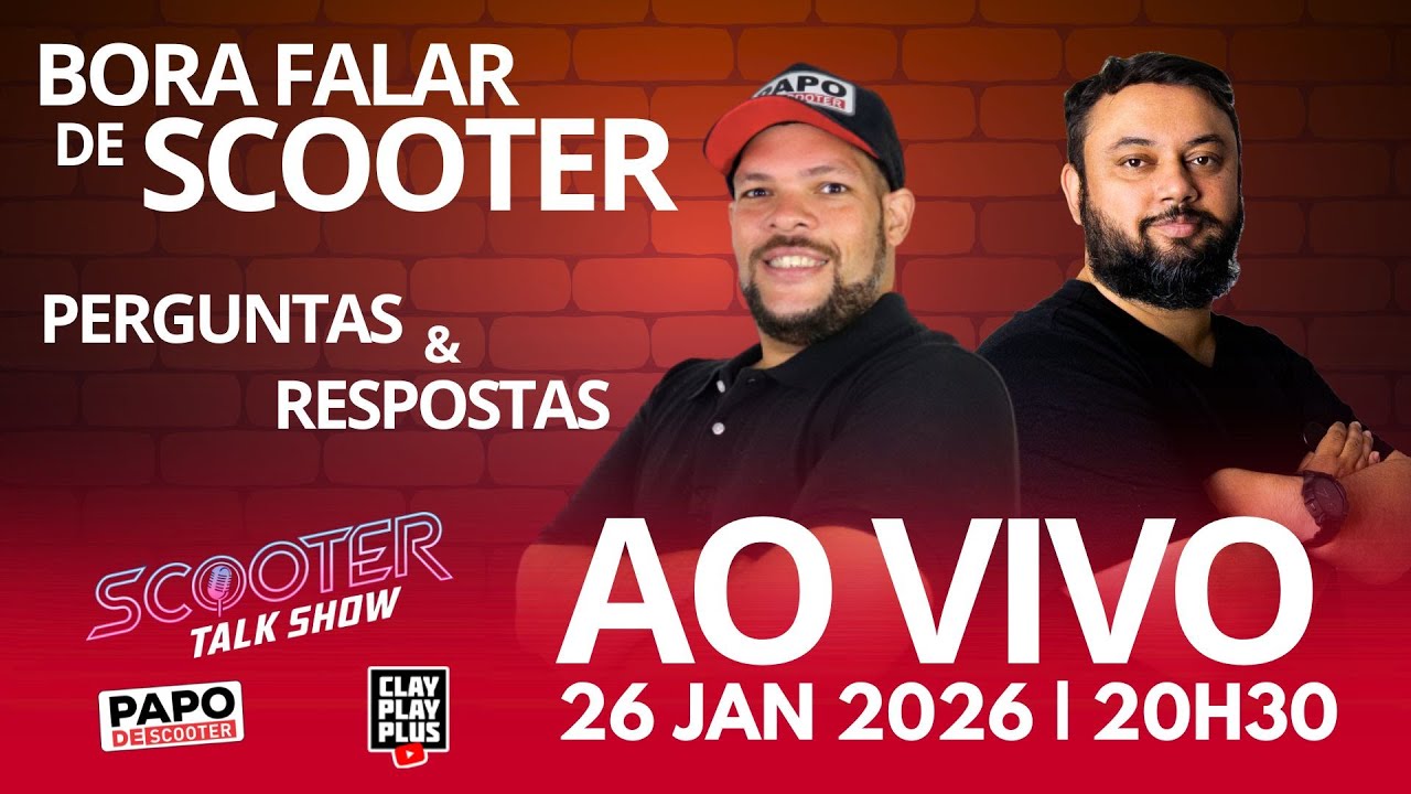 Bora Falar de Scooter! Perguntas e Respostas | Scooter TalkShow
