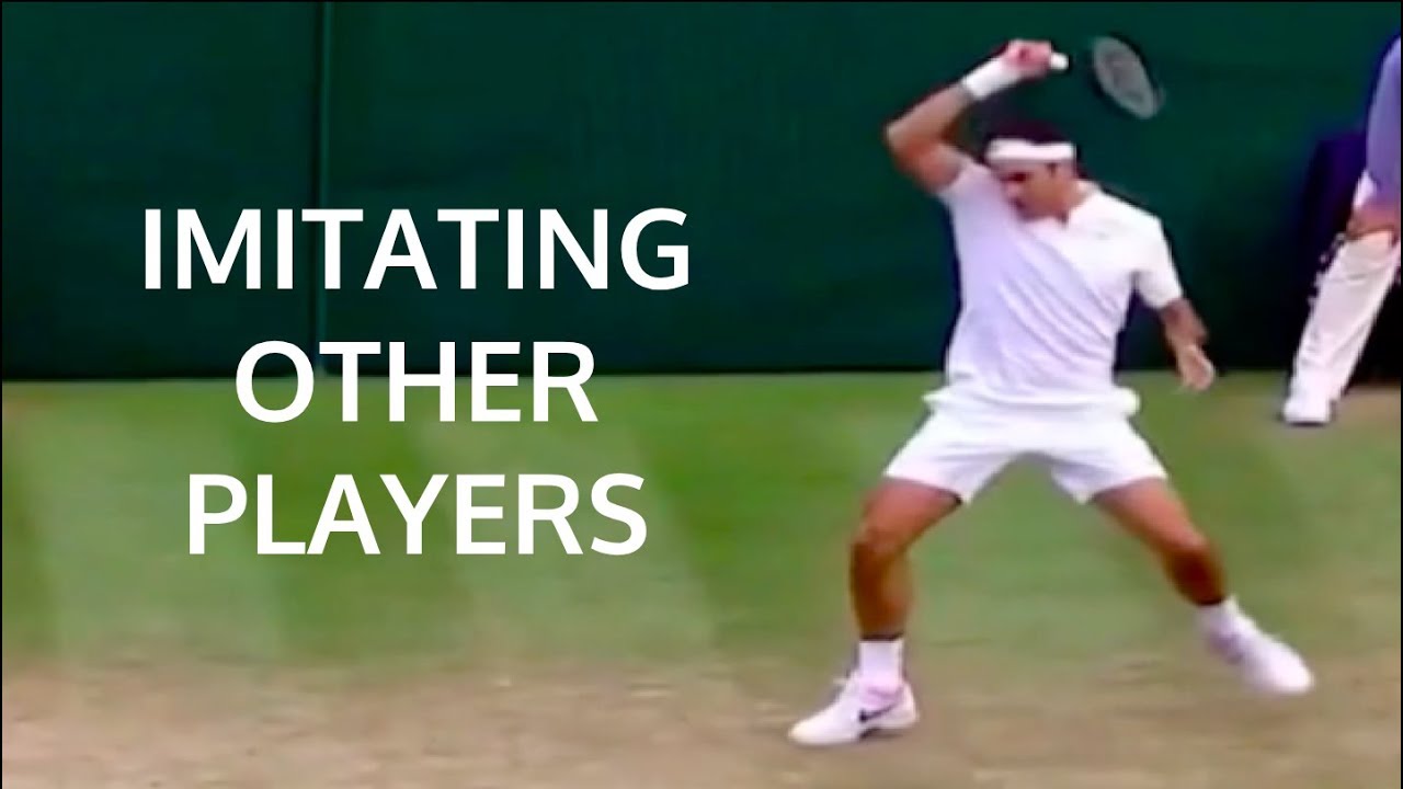 Roger Federer - Imitating Other Player's Shots